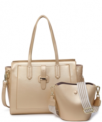 Fashion 2-in-1 Satchel Bag 716536 GOLD